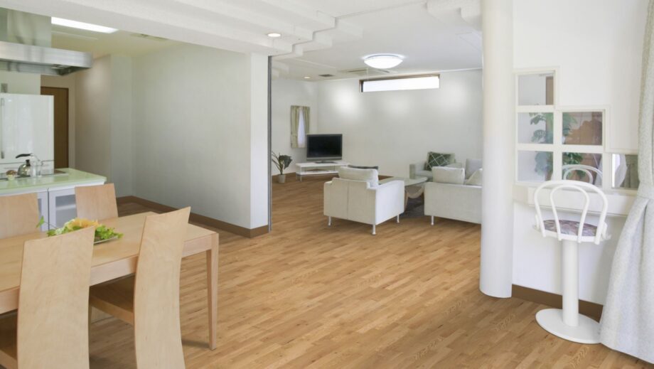 Oak Parquet Flooring Rustikal, solid strip parquet, unfinished, 15 x 70 x 500 mm – 2