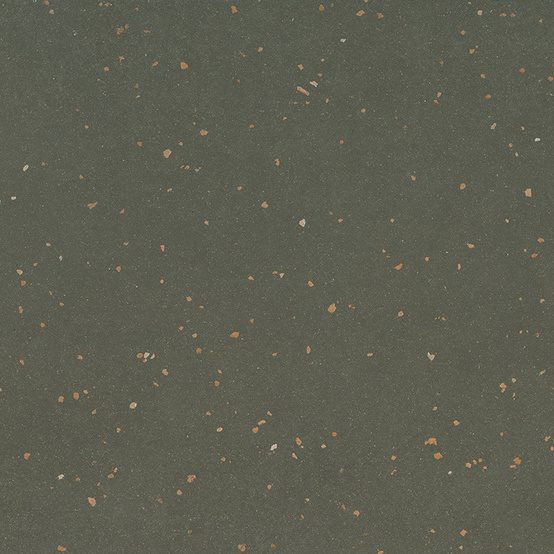 Linoleum floor Gerflor Lino Art Metallic 0072 Olive Green