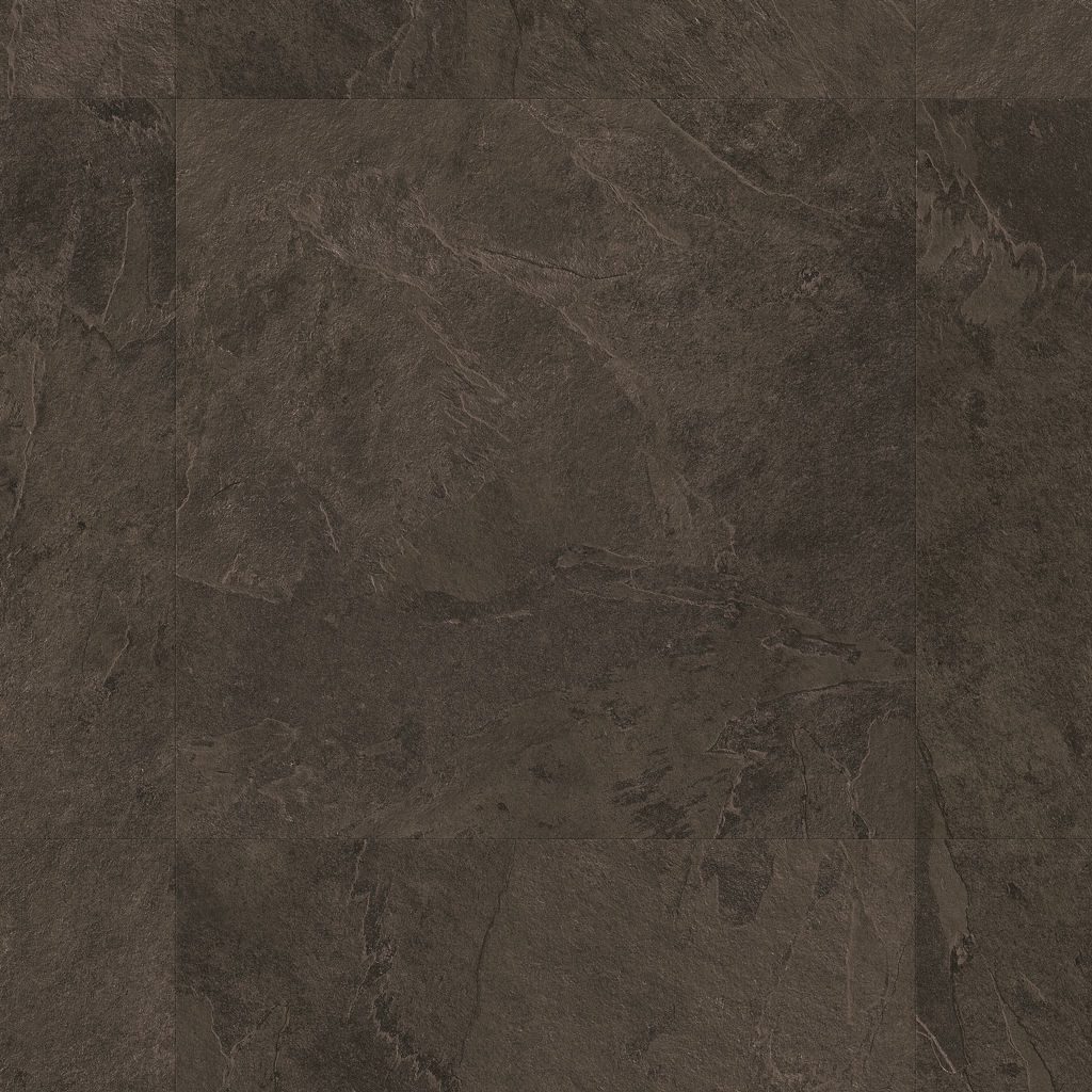 LVT tile Quick-Step Blush Black Slate, glue-down, 2.5mm