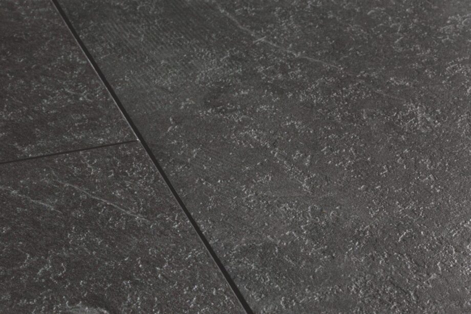 LVT Vinyl QUICK STEP, Ambient Click Plus, Black slate, beveled