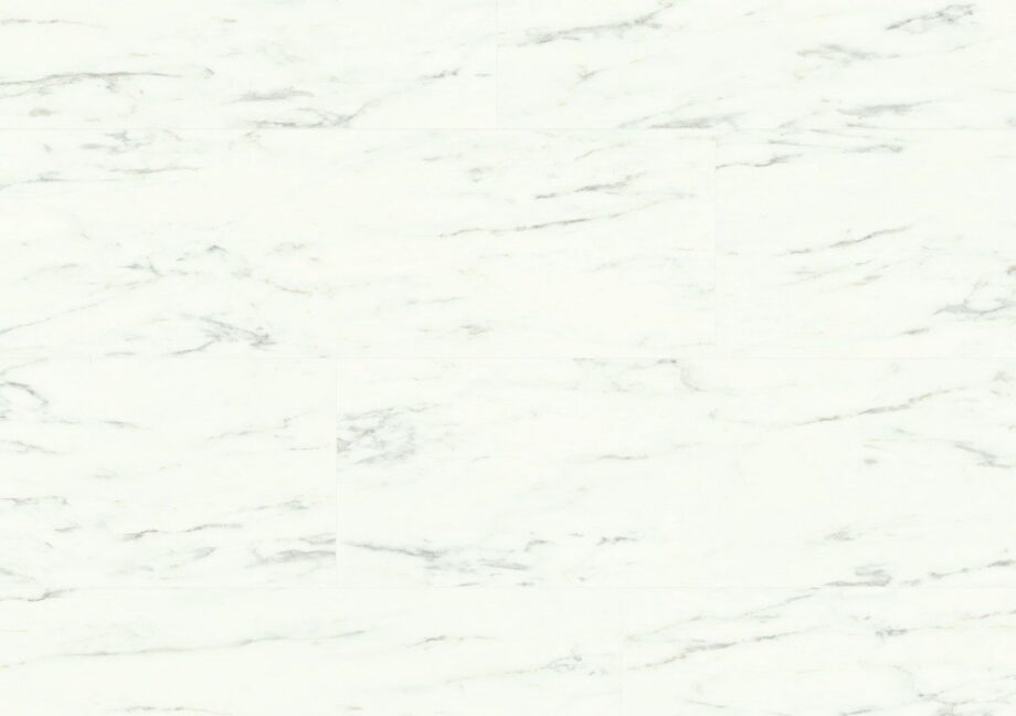 LVT Vinyl QUICK STEP, Ambient Click Plus, Marble Carrara White, beveled