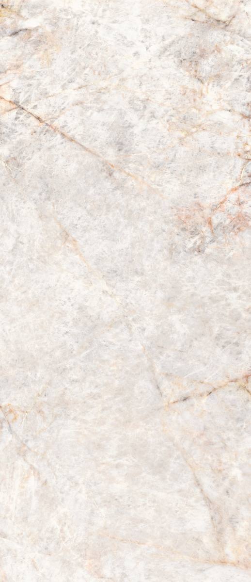 Marble effect large porcelain slab ABK Sensi Gems Crystal, 120x280 cm, 6 mm, soft satin