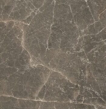 Marble-effect matt porcelain floor tile Imperiale Brown, 60x120 cm, 8 mm, brown