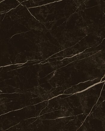 Marble-effect matt porcelain floor tile Tau Elite Black, 90x90 cm, black, R10, rectified