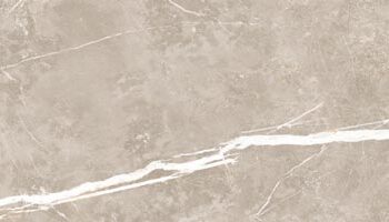 Marble-effect matt porcelain floor tile Tau Elite Greige, 15x120 cm, greige, rectified