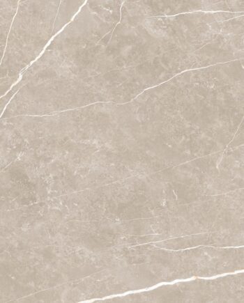 Marble-effect matt porcelain floor tile Tau Elite Greige, 90x90 cm, greige, R10, rectified