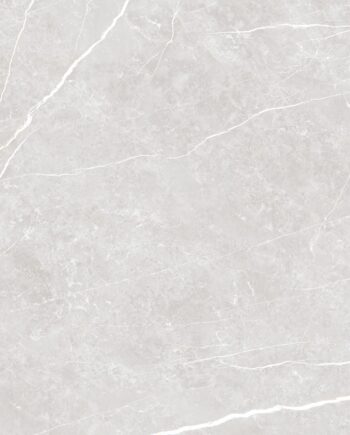Marble-effect matt porcelain floor tile Tau Elite Silver, 90x90 cm, silver grey, R10, rectified