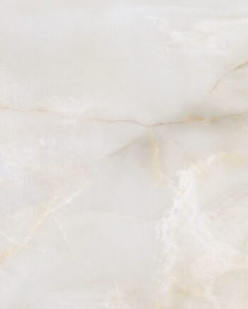 Marble-effect polished porcelain floor tile Onix Cream, 60x120 cm, 10.5 mm, cream