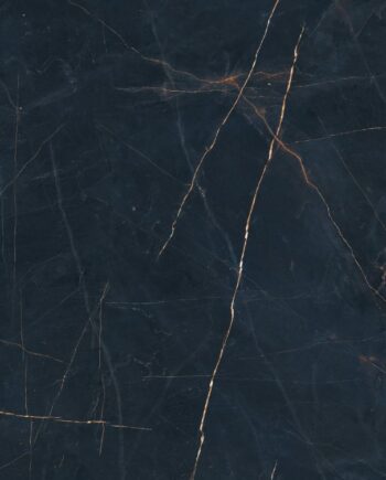 Marble effect porcelain slab ABK Sensi 900 Precious Black, 120x280 cm, 6 mm, polished (lux)