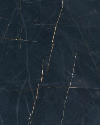 Marble effect porcelain tiles ABK Sensi 900 Precious Black, 120x120 cm, 8.5 mm, 3D textured (antique)