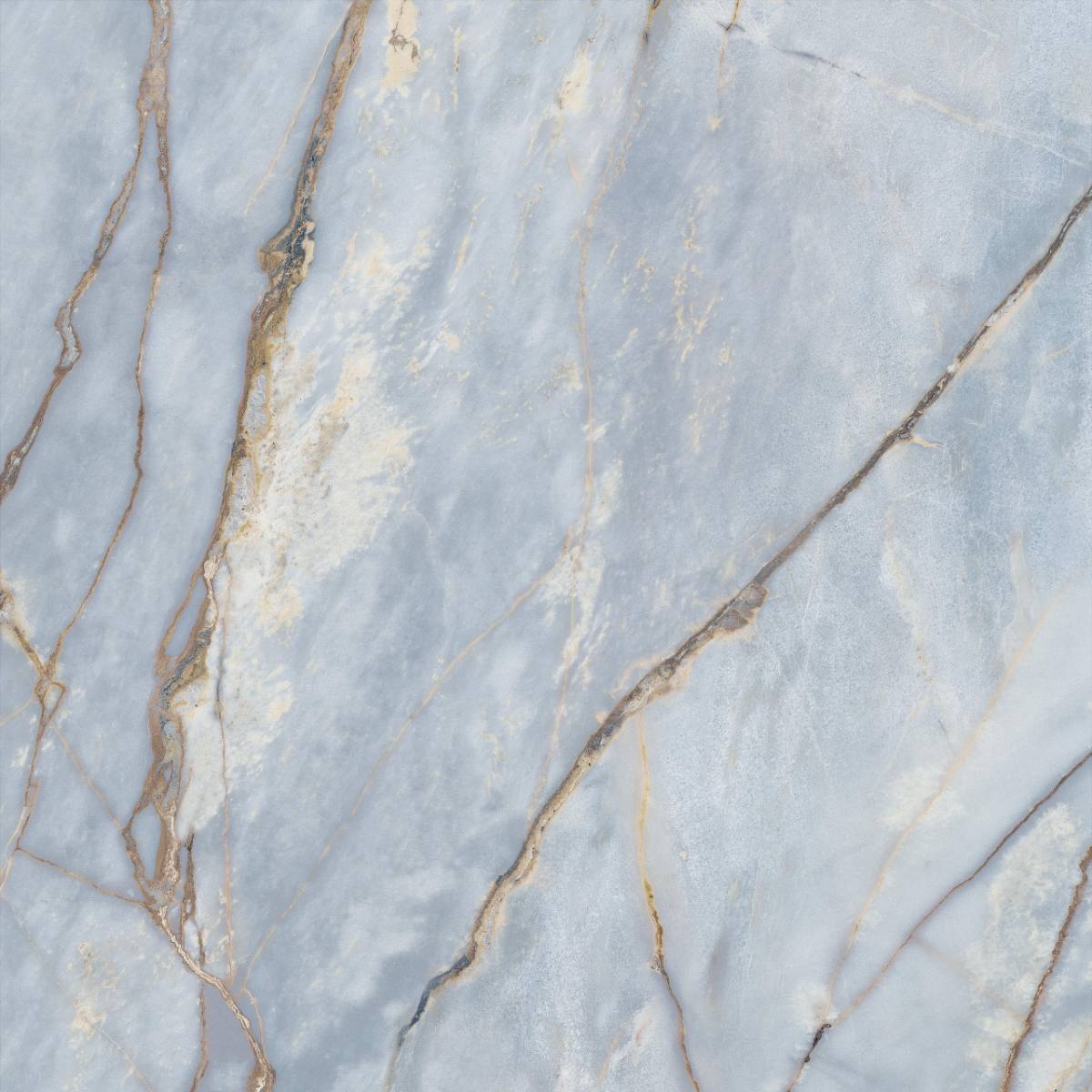 Marble effect porcelain tiles ABK Sensi Nuance Deep River, 120x120 cm, 8.5 mm, polished 3D textured (lux 3D)