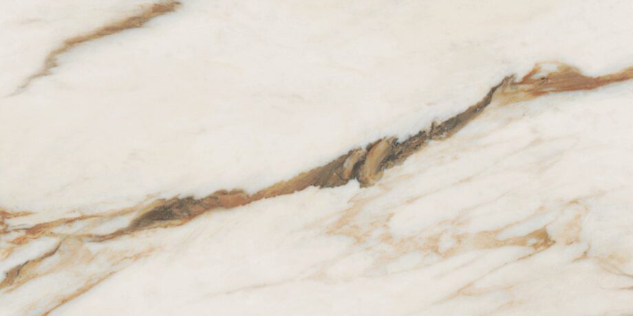 Marble effect porcelain tiles ABK Sensi Signoria Calacatta Vena Oro, 60×120 cm, 8.5 mm, polished (lux) Marble effect porcelain tiles ABK Sensi Signoria Calacatta Vena Oro, 60x120 cm, 8.5 mm, polished (lux)