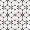 Marble mosaic effect porcelain tile ABK Sensi Fantasy Flower, 60×120 cm, 8.5 mm, polished 3D textured (lux 3D) Marble mosaic effect porcelain tile ABK Sensi Fantasy Flower, 60x120 cm, 8.5 mm, polished 3D textured (lux 3D)