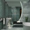 Marble-effect polished porcelain floor tile Tau Taj Mahal Seagreen, sea green, rectified – view 3 Marble-effect polished porcelain floor tile Tau Taj Mahal Seagreen, 60x120 cm, 10.5 mm, sea green, rectified – 3