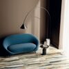 Marble effect porcelain ABK Sensi 900 Oyster Gold, polished (lux) – view 4 Marble effect porcelain tiles ABK Sensi 900 Oyster Gold, 60x120 cm, 8.5 mm, polished (lux) – 4