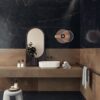 Marble effect porcelain ABK Sensi 900 Precious Black – view 5 Marble effect porcelain tiles ABK Sensi 900 Precious Black, 120x120 cm, 8.5 mm, polished (lux) – 5