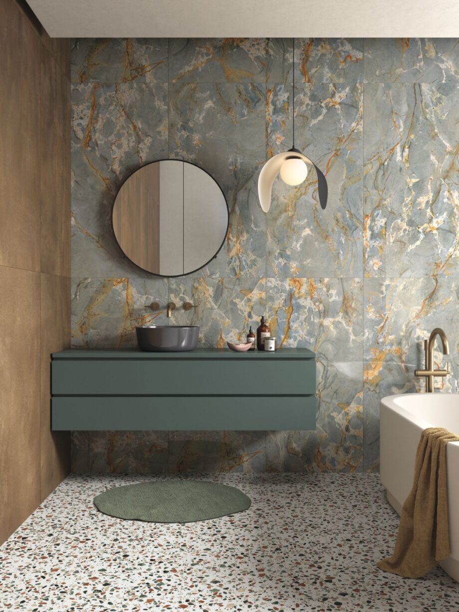 Marble effect ABK Sensi Signoria Roma Imperiale – view 4 Marble effect porcelain tiles ABK Sensi Signoria Roma Imperiale, 60x120 cm, 8.5 mm, polished (lux) – 4