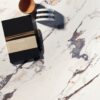 Marble effect porcelain ABK Sensi Up Breccia Melange, polished (lux) – view 4 Marble effect porcelain tiles ABK Sensi Up Breccia Melange, 120x120 cm, 8.5 mm, polished (lux) – 4