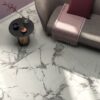 Marble effect porcelain ABK Sensi Up Invisible Pearl – view 3 Marble effect porcelain tiles ABK Sensi Up Invisible Pearl, 120x120 cm, 8.5 mm, polished (lux) – 3