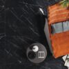Marble effect porcelain ABK Sensi Up Marquinia Select – view 4 Marble effect porcelain tiles ABK Sensi Up Marquinia Select, 120x120 cm, 8.5 mm, polished (lux) – 4