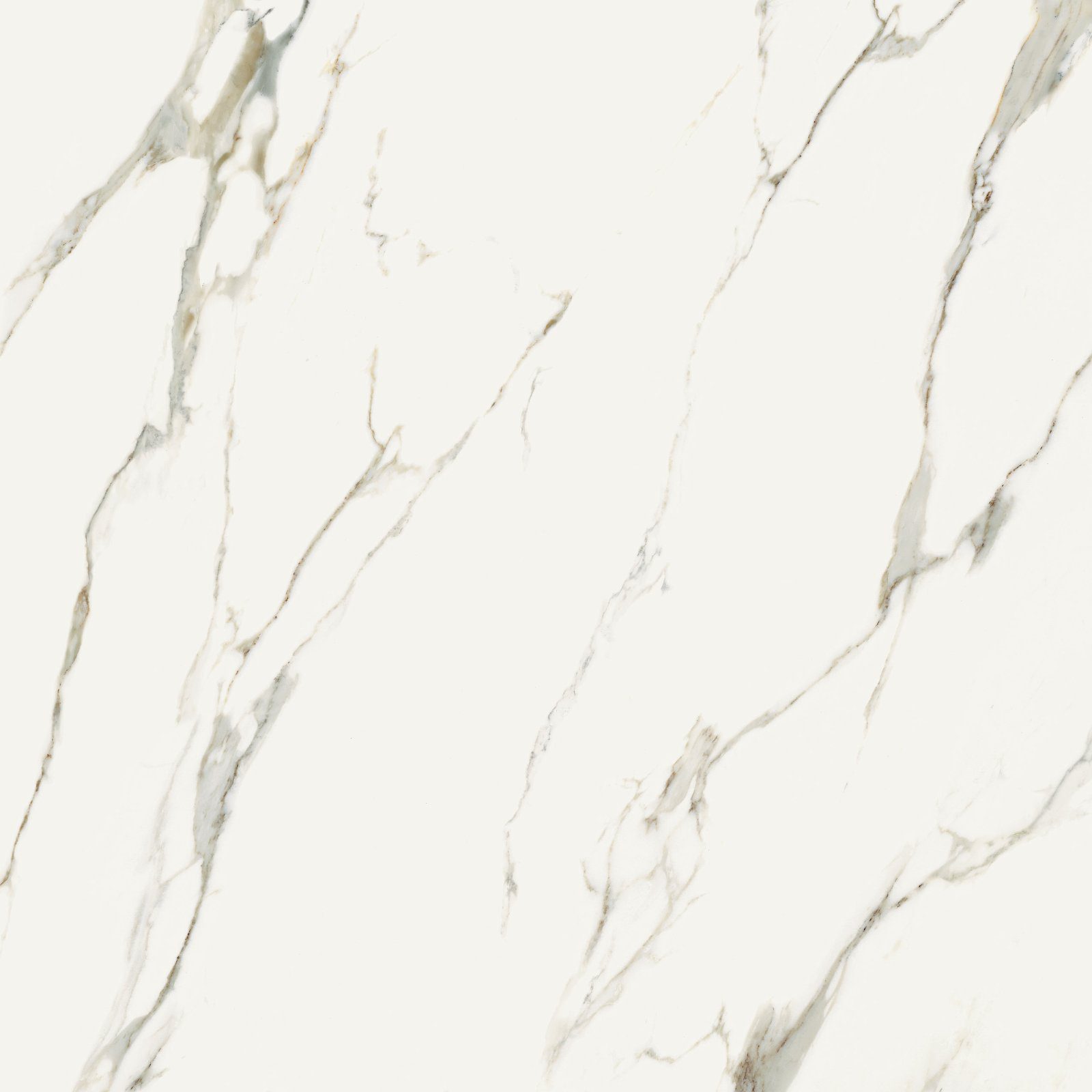 Marble effect porcelain tiles ABK Sensi Signoria Calacatta Michelangelo, 120x120 cm, 8.5 mm, polished (lux) – 2
