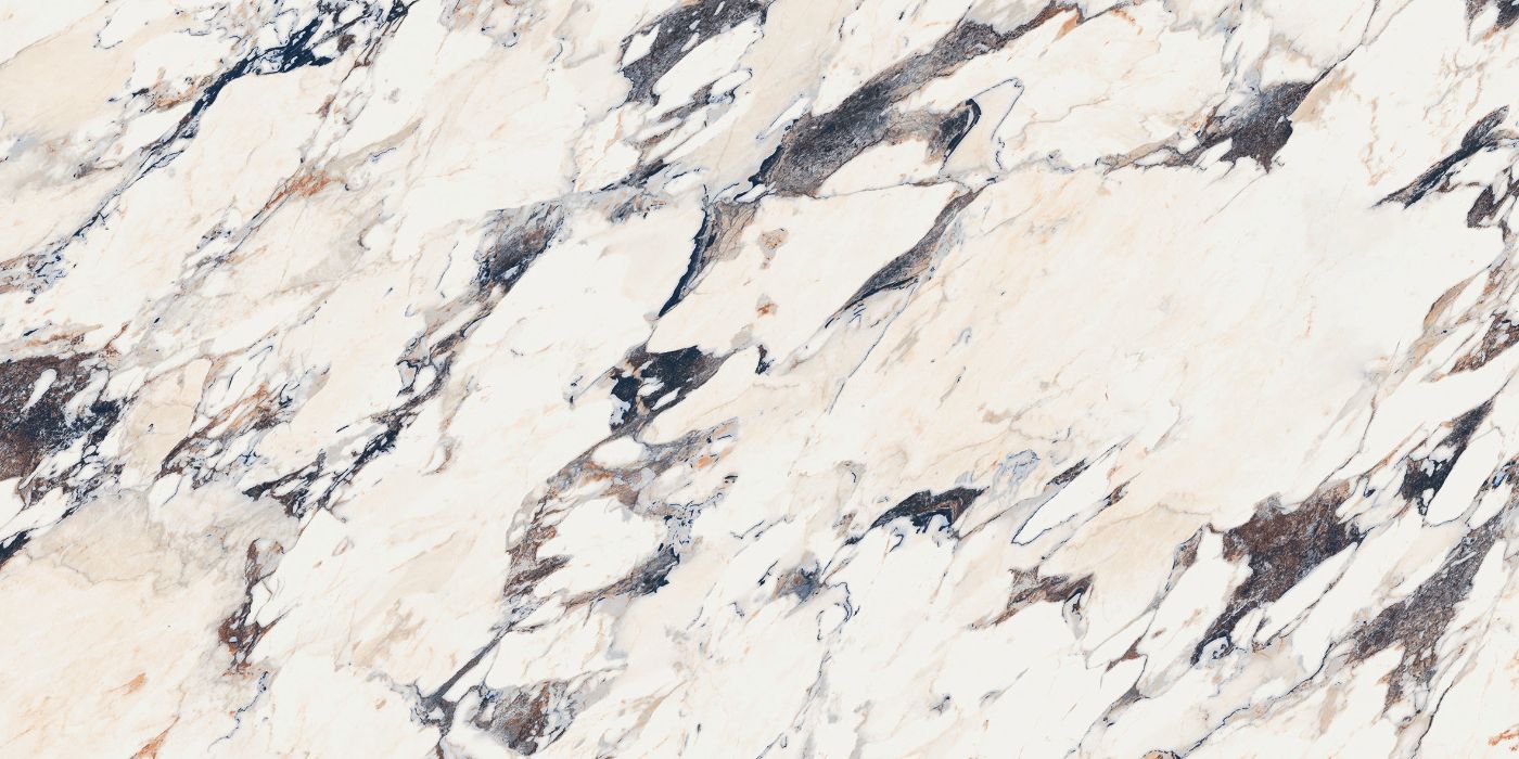 Marble effect porcelain tiles ABK Sensi Up Breccia Melange, 60x120 cm, 8.5 mm, polished (lux) – 2