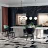 Marble effect porcelain tiles ABK Sensi Up Intarsia, 60×120 cm, 8.5 mm, polished (lux) – view 4 Marble effect porcelain tiles ABK Sensi Up Intarsia, 60x120 cm, 8.5 mm, polished (lux) – 4