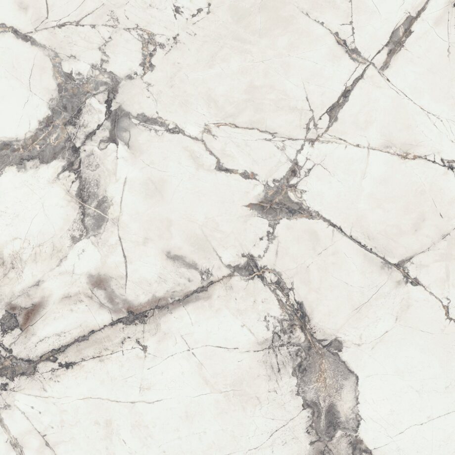 Marble effect porcelain tiles ABK Sensi Up Invisible Pearl, 120×120 cm, 8.5 mm, polished (lux) – view 2 Marble effect porcelain tiles ABK Sensi Up Invisible Pearl, 120x120 cm, 8.5 mm, polished (lux) – 2