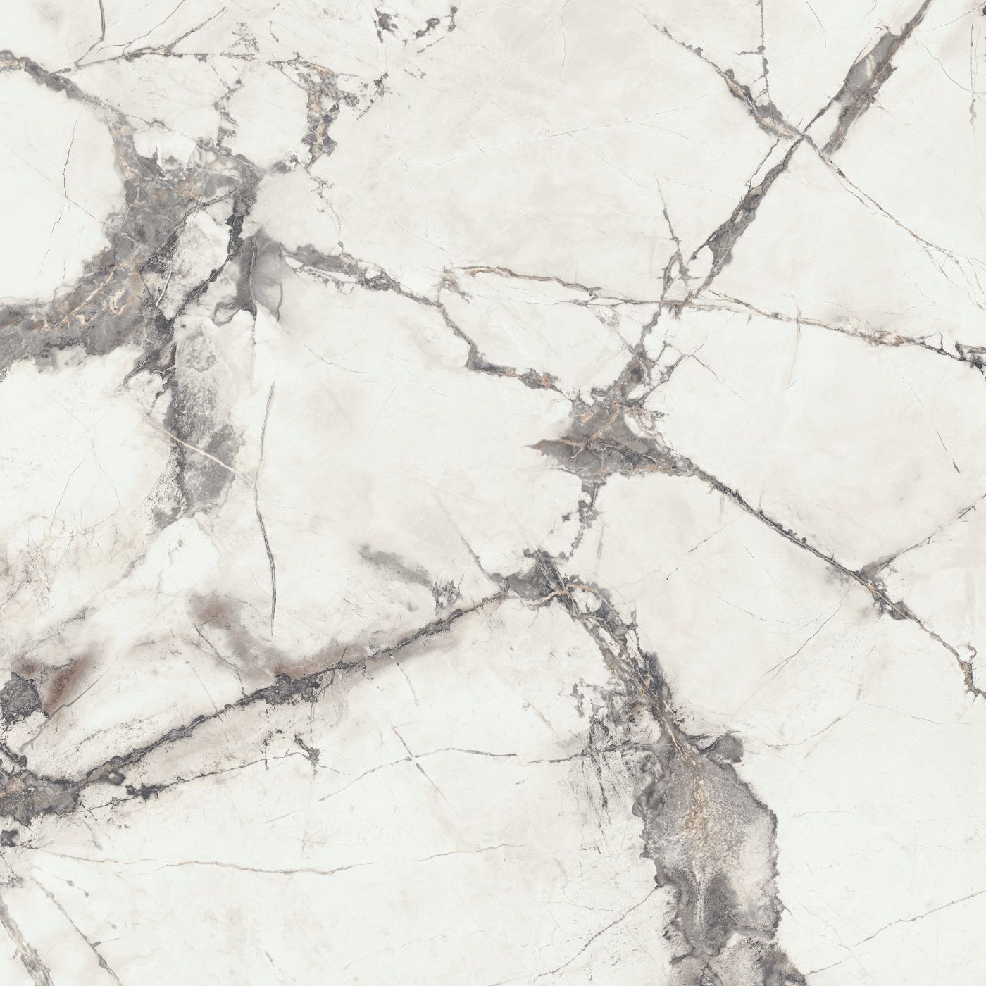 Marble effect porcelain tiles ABK Sensi Up Invisible Pearl, 120x120 cm, 8.5 mm, polished (lux) – 2