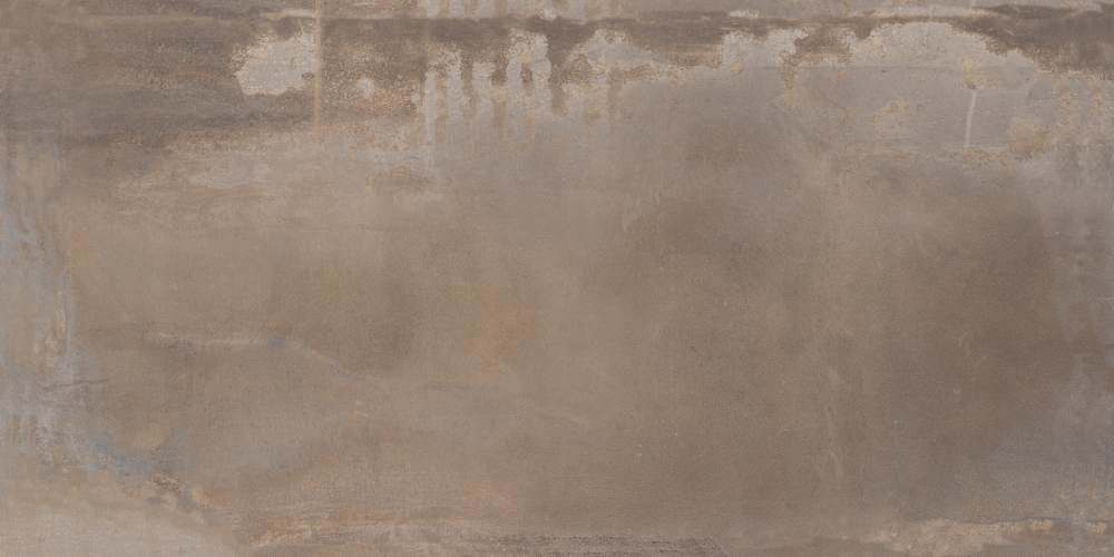 Metal effect porcelain floor tile ABK Interno 9 Mud, 60x120 cm, 8.5 mm, natural matt, slip-resistant R10