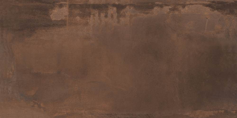 Metal effect porcelain floor tile ABK Interno 9 Rust, 60x120 cm, 8.5 mm, natural matt, slip-resistant R10