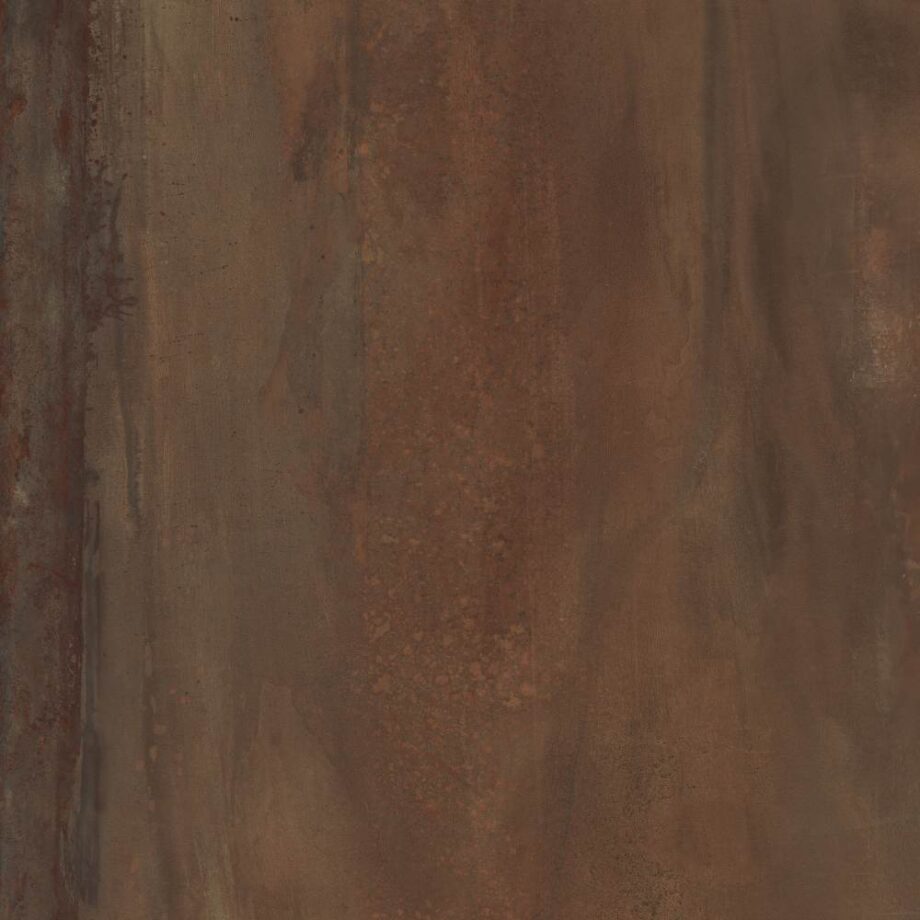Metal effect porcelain floor tile ABK Interno 9 Wide Rust, 120×120 cm, 8.5 mm, natural matt, slip-resistant R10 Metal effect porcelain floor tile ABK Interno 9 Wide Rust, 120x120 cm, 8.5 mm, natural matt, slip-resistant R10