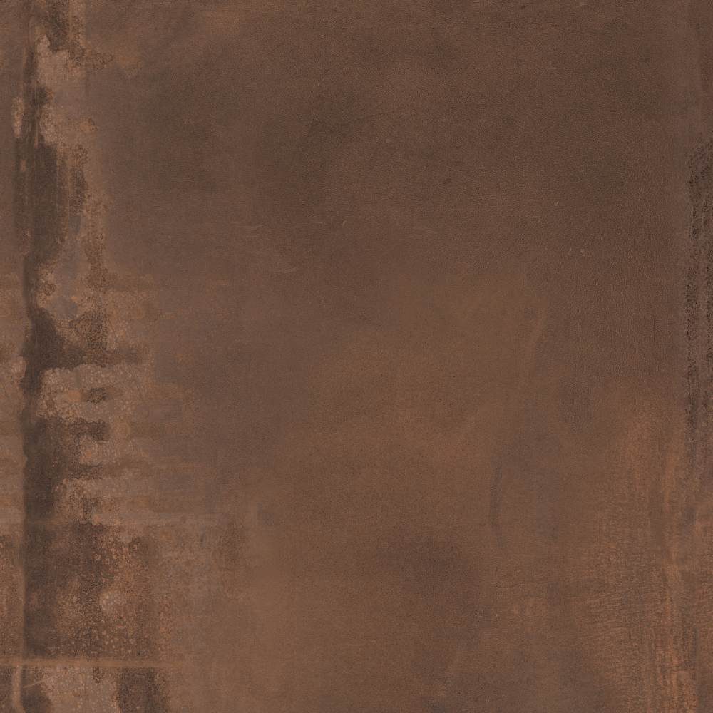 Metal effect porcelain tile ABK Interno 9 Rust, 60x60 cm, 8.5 mm, semi-polished (lappato)