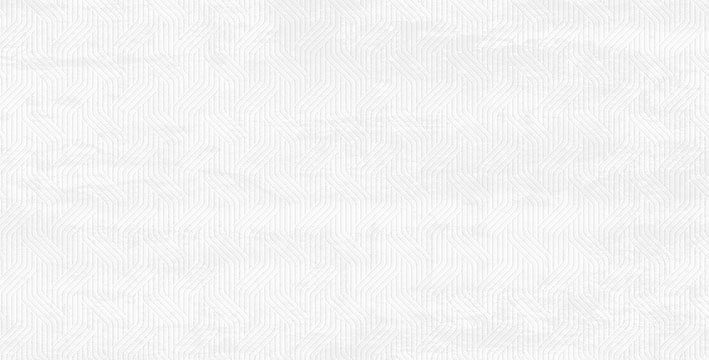 Metal-effect relief ceramic wall tile Tau Corten Wall Orne Blanco, 30x60 cm, white, rectified
