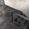 Metal effect porcelain ABK Interno 9 Dark – view 4 Metal effect porcelain tile ABK Interno 9 Dark, 30x60 cm, 8.5 mm, natural matt, slip-resistant R10 – 4