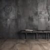 Metal effect porcelain tile ABK Interno 9 Mud, 8.5 – view 3 Metal effect porcelain tile ABK Interno 9 Mud, 30x60 cm, 8.5 mm, natural matt, slip-resistant R10 – 3