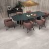 Metal effect porcelain ABK Interno 9 Pearl – view 4 Metal effect porcelain floor tile ABK Interno 9 Pearl, 60x120 cm, 8.5 mm, semi-polished (lappato) – 4