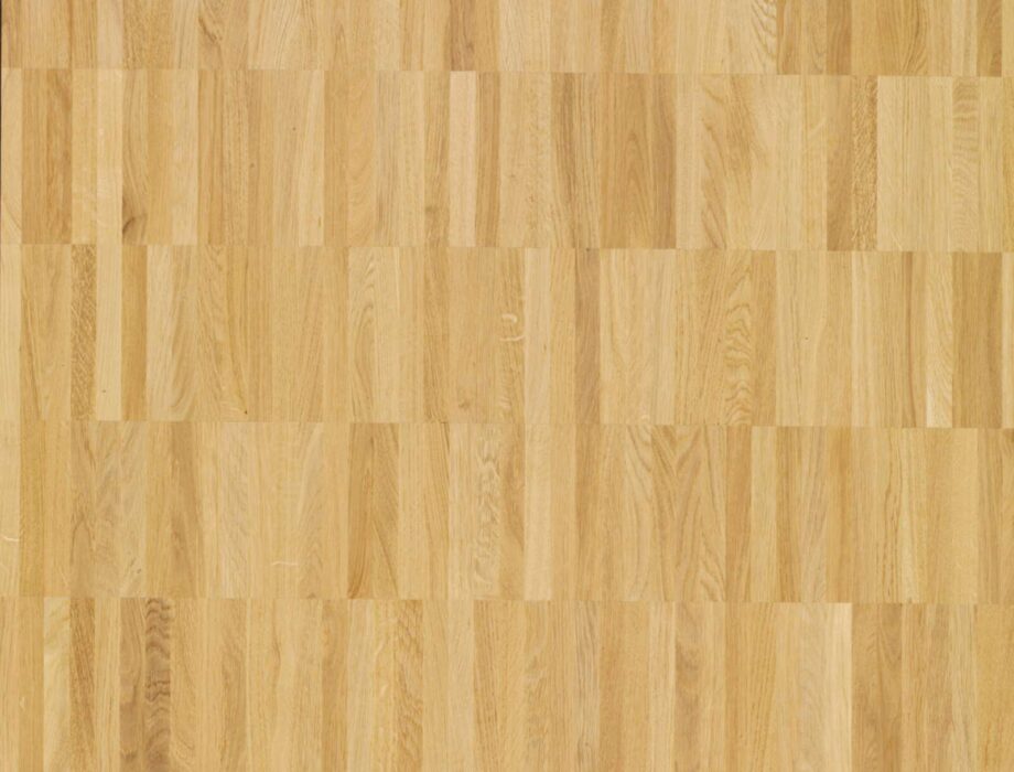 Mosaic Parquet Bauwerk Oak Nature 12 unfinished parallel pattern – board view Mosaic Parquet Bauwerk Oak Nature 12 unfinished parallel pattern