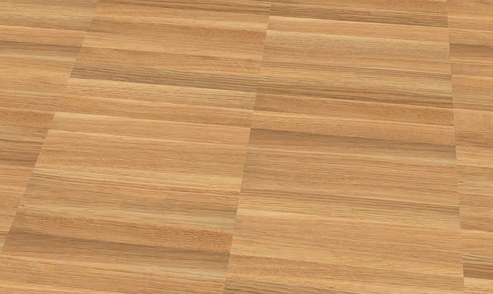 Mosaic Parquet Flooring Oak Gestreift, parallel pattern, unfinished, 8 x 22,86 x 160 mm