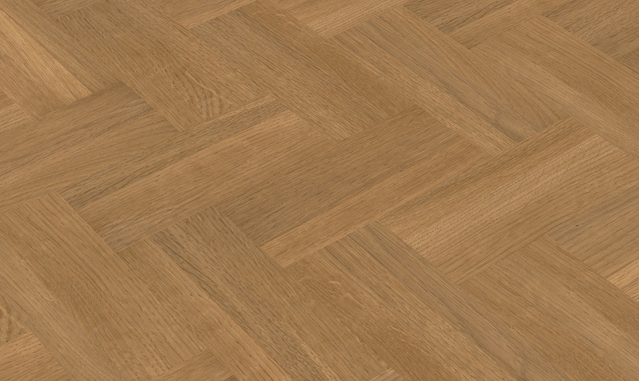 Mosaic Parquet Flooring Oak Natur/Select, triple herringbone, unfinished, 8 x 22,86 x 160 mm