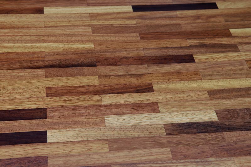 Mosaic parquet Kambala/Iroko English pattern