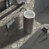 Patterned porcelain floor tile ABK Play Concrete Retrò 20×20 8.5 matt (nat.) – view 3 Patterned porcelain floor tile ABK Play Concrete Retrò A, 20x20 cm, 8.5 mm, matt (nat.) – 3