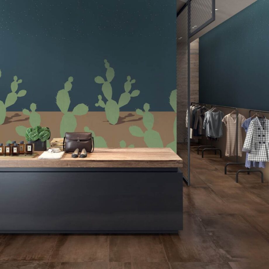 Patterned porcelain ABK Wide&Style Arizona matt – view 2 Patterned large porcelain decor slab ABK Wide&Style Arizona A, 160x320 cm, 6 mm, matt – 2