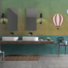 Patterned porcelain ABK Wide&Style Baloon matt – view 3 Patterned large porcelain decor slab ABK Wide&Style Baloon B, 120x280 cm, 6 mm, matt – 3