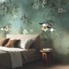 Patterned porcelain ABK Wide&Style Country Flowers matt – view 2 Patterned large porcelain decor slab ABK Wide&Style Country Flowers Pink A, 160x320 cm, 6 mm, matt – 2