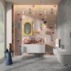 Patterned porcelain ABK Wide&Style Dreams, matt – view 2 Patterned decorative porcelain tile ABK Wide&Style Dreams, 120x240 cm (4 x 60x120 cm), 8.5 mm, matt – 2