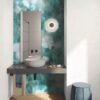Patterned porcelain ABK Wide&Style Impressionist, matt – view 2 Patterned decorative porcelain tile ABK Wide&Style Impressionist, 120x240 cm (4 x 60x120 cm), 8.5 mm, matt – 2