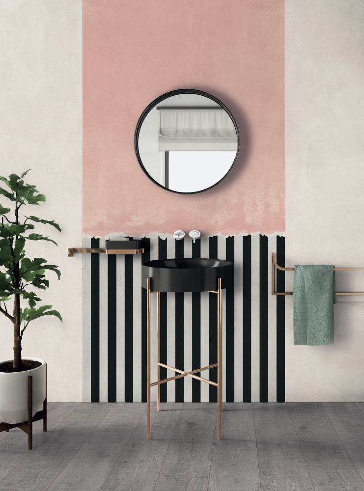 Patterned decorative porcelain tile ABK Wide&Style Uncover A, 60x120 cm, 8.5 mm, matt – 2