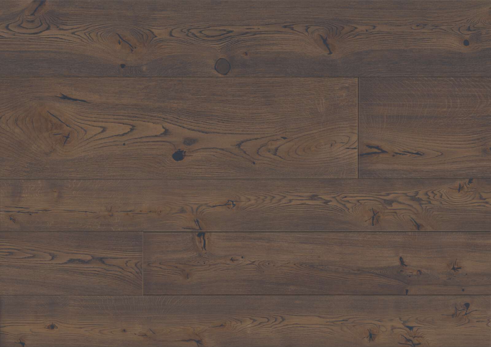 Oak Floorboards Bauwerk Unicopark Caffè 46 oiled brushed
