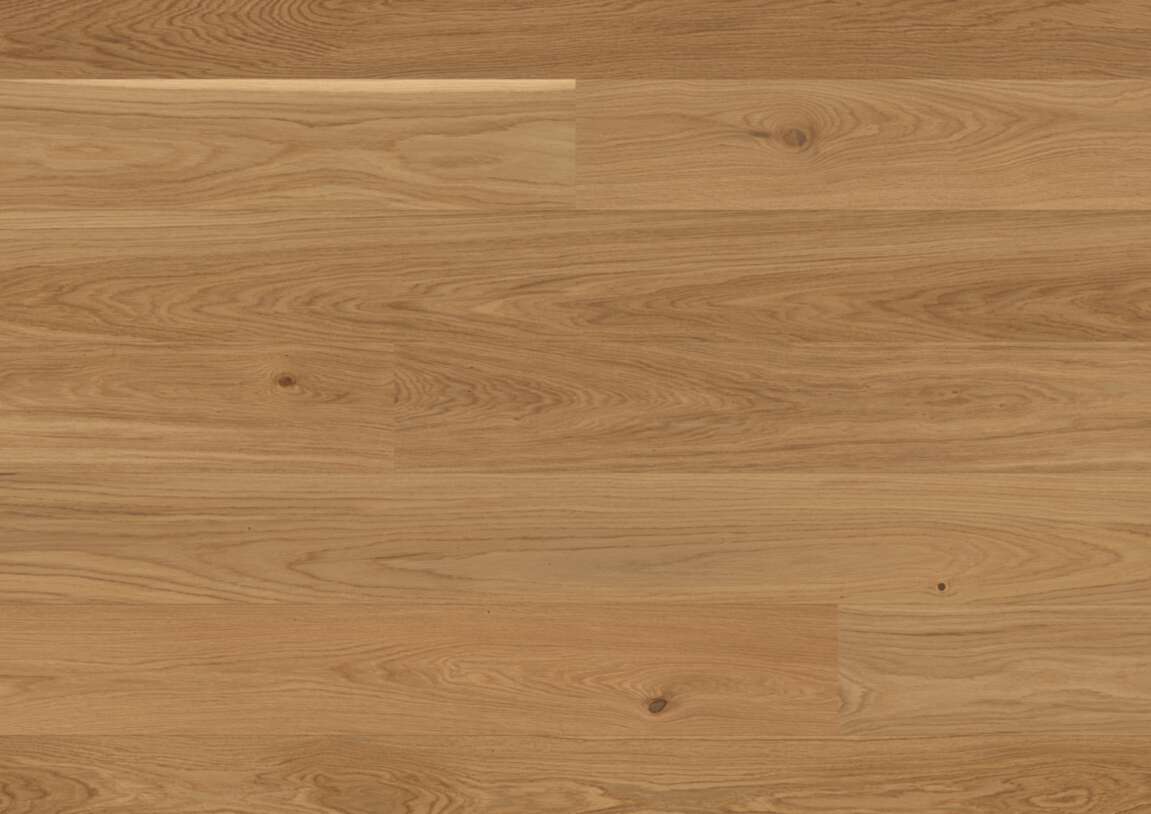 Oak flooring Bauwerk Casapark Budget Cut oak 15 brushed matt lacquered 181mm